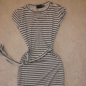 Striped Bodycon Dress
